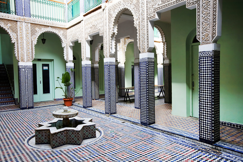 Los tradicionales riads, convertidos en hoteles boutique mi viaje Hotel interior Patio inspiraciones