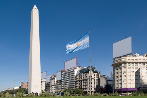 Vista debuenos Aires en Argentina