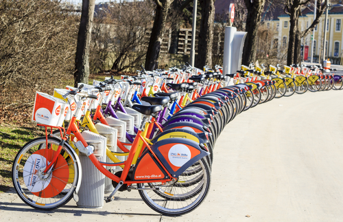 Bicicletas en Viena