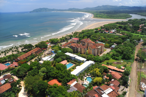 Vista de Tamarindo en Costa Rica