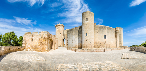 Castillo de Bellver en Mallorca