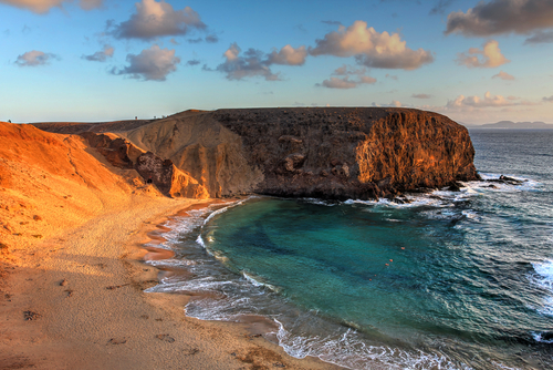 Playa Papagayo en Lanzarote