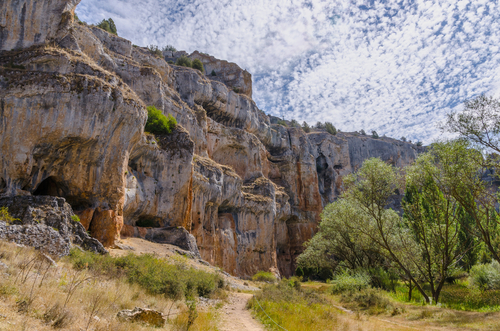 Vista del cañón del río Lobos