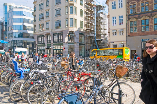 Bicicletas en Copenhague