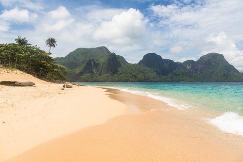 Playa en Bacuit