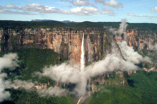 Salto del ángel en Venezuela