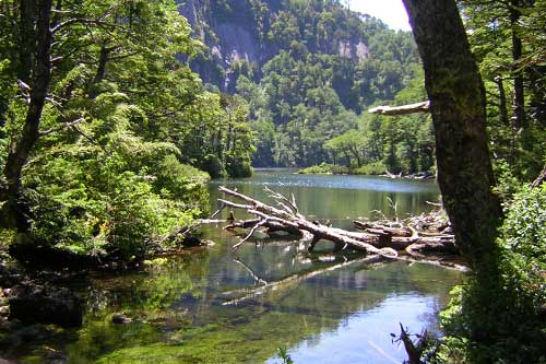 Laguna escondida
