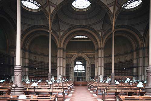 Sala-Richelieu de la Biblioteca Nacional de Francia