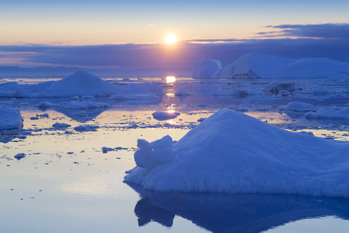 Paisaje de Groenlandia