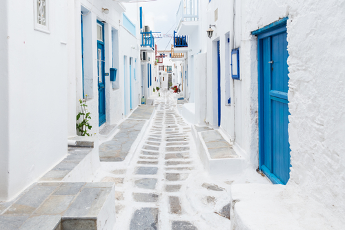 Calles de Miconos