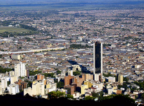 Vista de Cali en Colombia