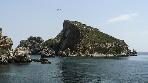 Paisaje de las islas Medas
