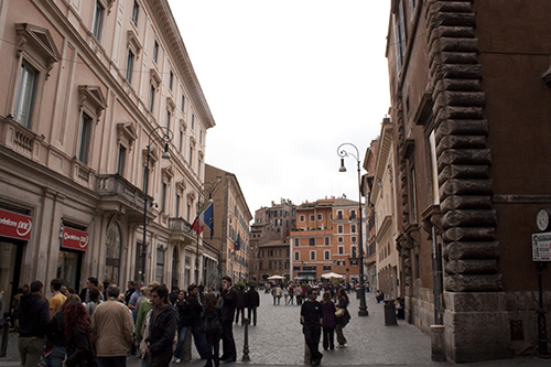 Plaza San Lorenzo de Roma