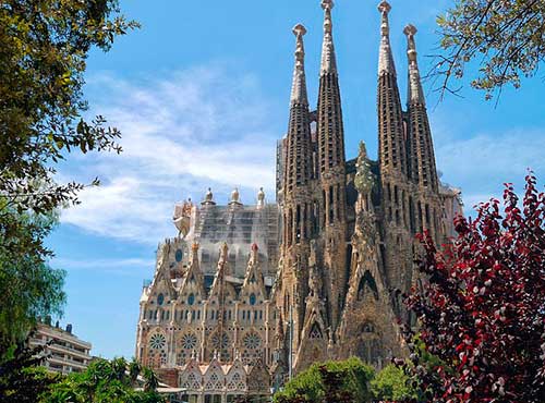 Sagrada Familia en Barcelona
