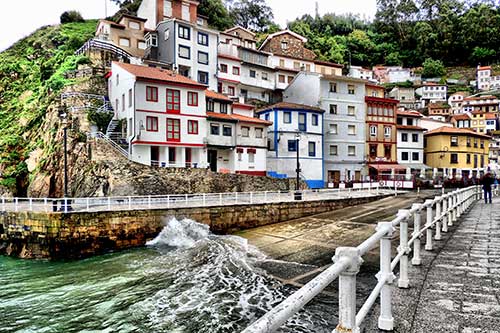 Vista de cudillero