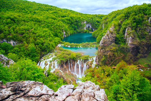 Cascadas de Plitvice en Croacia