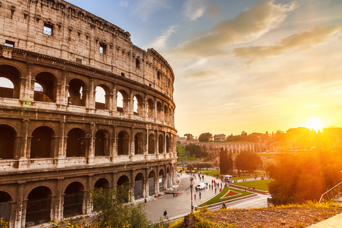 Imagend el coliseo de Roma