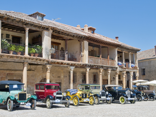 Plaza Mayor de Pedraza en Segovia