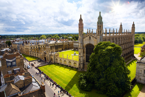 Universidad de Cambridge en Inglaterra