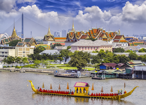 Panorámica de Bangkok en Tailandia