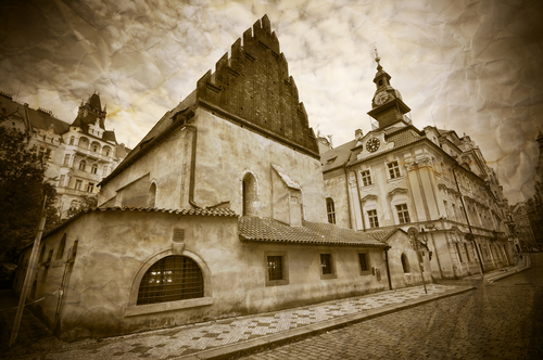 sinagogas Praga
