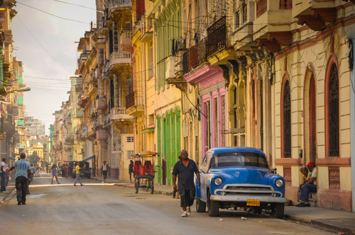 La Habana Vieja en Cuba