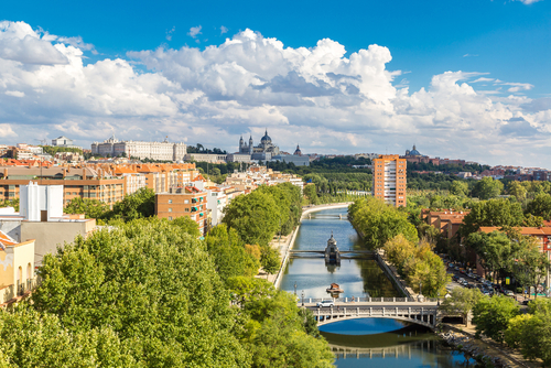 Vista de Madrid Río