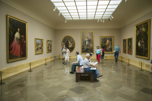 Interior del Museo del Prado