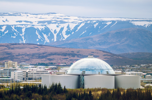 Edifico Perlan en Islandia