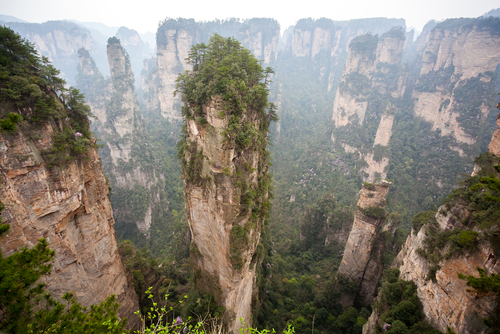 Picos en Zhangziajie