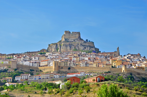 Panorámica de Morella en Castellón