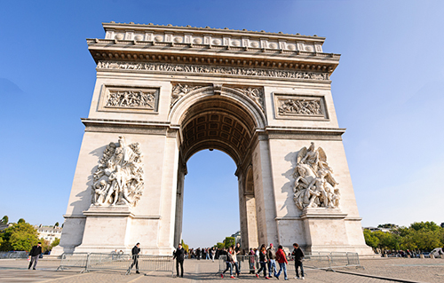 Arco del Triunfo en París
