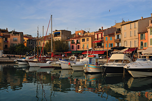 Barcas en el puerto de Marsella