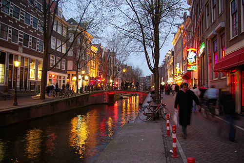 Barrio Rojo de Amsterdam