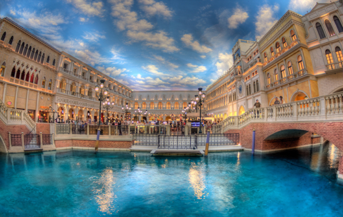 Canales en The Venetian Hotel