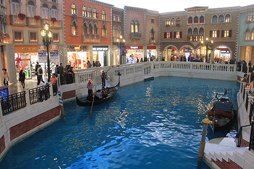 Canales en The Venetian Macao