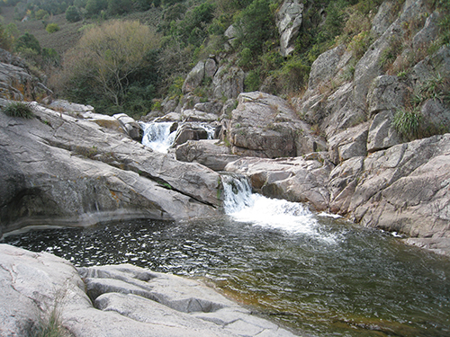Cascada en Agua de Oro