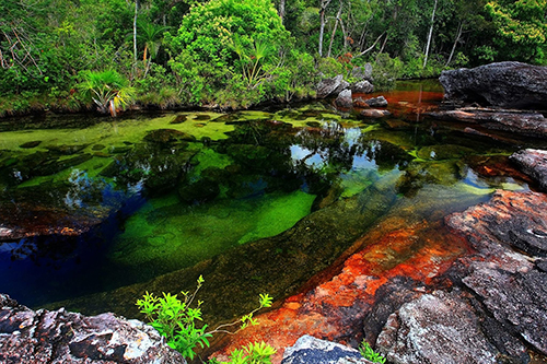 9 ríos de colores y su belleza natural