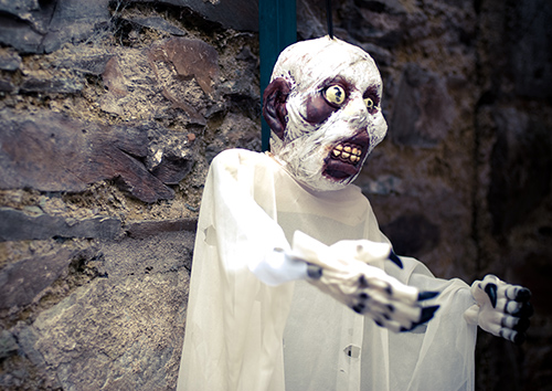 Decoración de Halloween en Irlanda