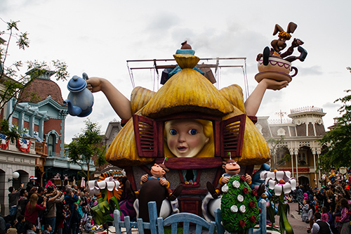 Desfile en Disneyland París