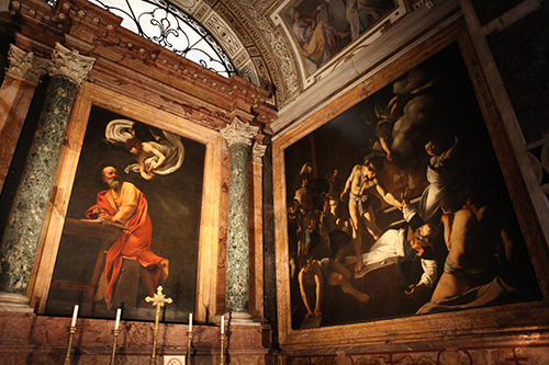 Interior de la Iglesia de San Luis de los Franceses