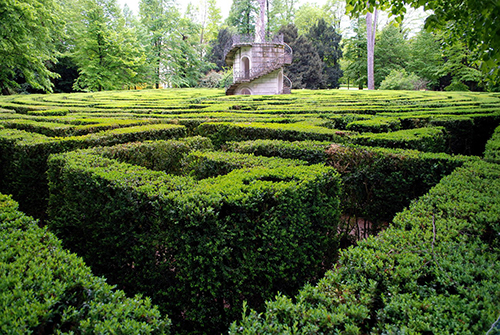 Laberinto de Villa Pisani