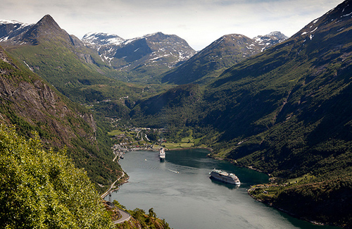 Mirador de Geiranger en Noruega