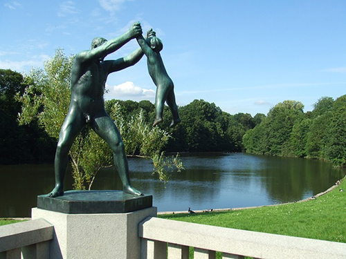 Parque Vigelan de Oslo