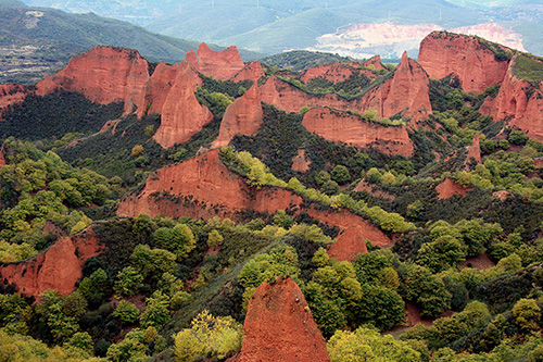 Paisaje de Las Médulas