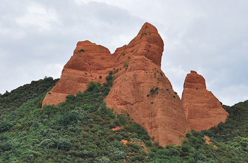 Pico en Las Médulas