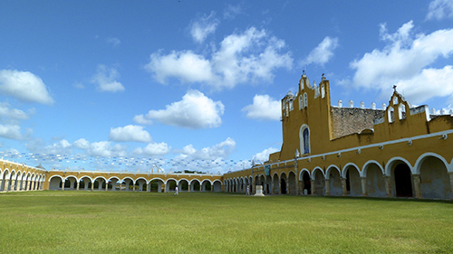 Plaza en Izamal