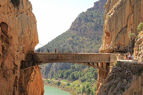 Puente en el Camino del Rey