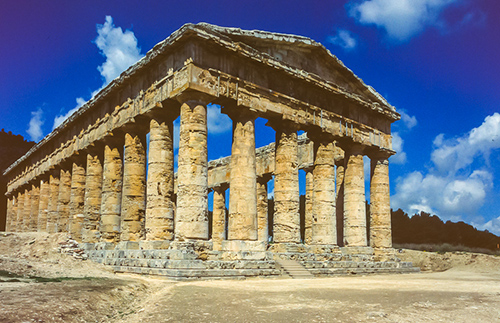 Templo de Segesta en Sicilia