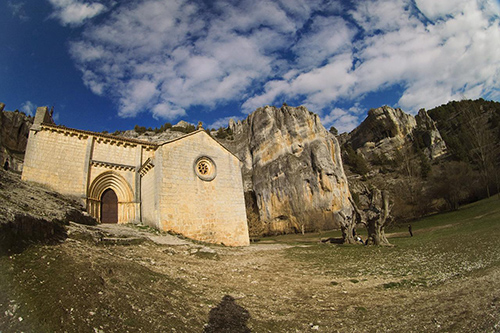 Vista del cañón del río Lobos